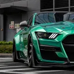 Best Gloss Metallic Isle Of Man Green Car Vinyl Wrap