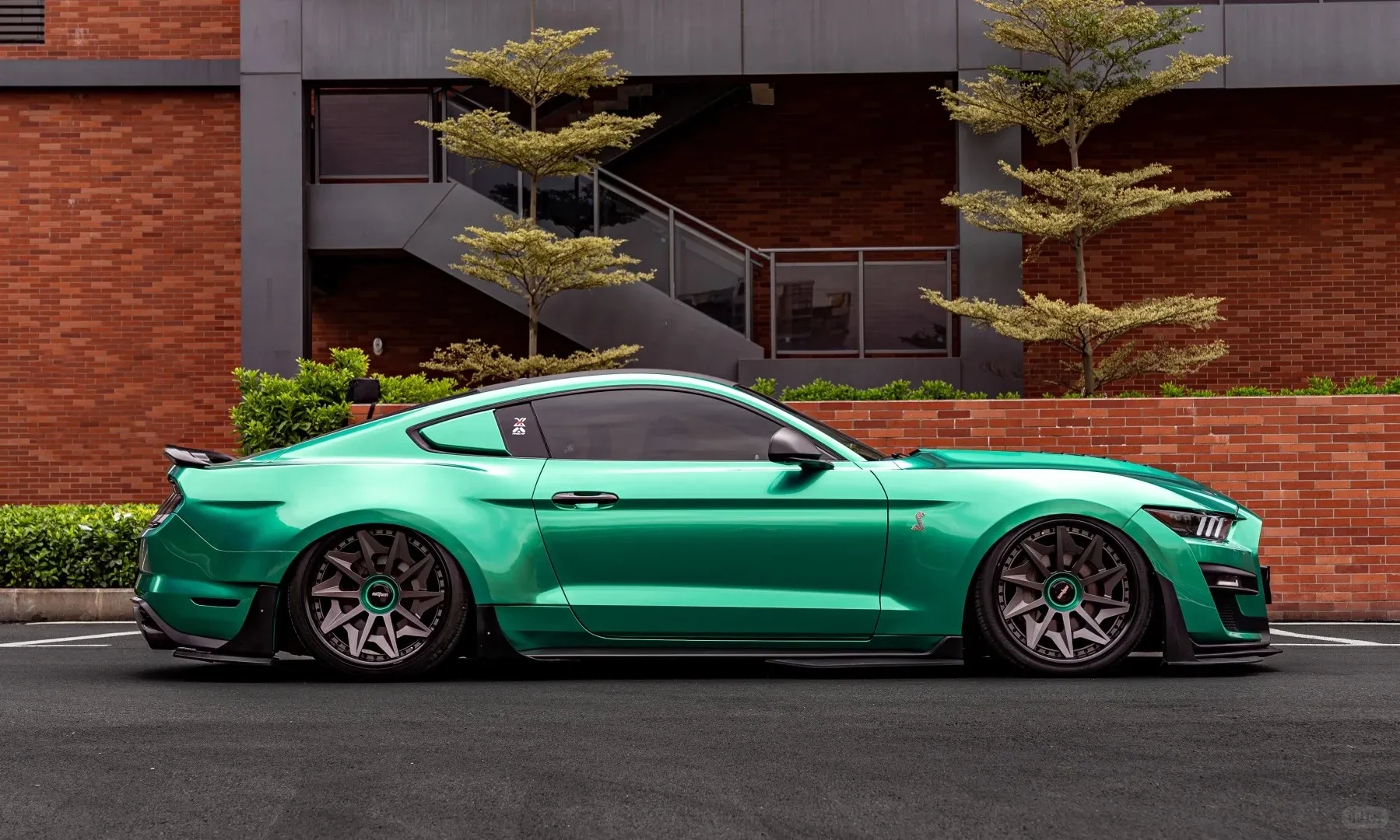 Isle Of Man Green Car Vinyl Wrap