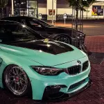 Gloss Sparkle Glitter Tiffany Blue Car Vinyl Wrap