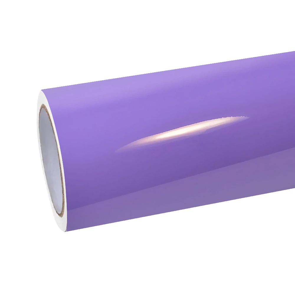 Gloss Lavender Purple Car Vinyl Wrap Tesla BMW PET