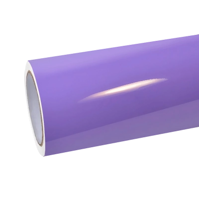 Gloss Lavender Purple Car Vinyl Wrap Tesla BMW PET 01