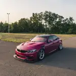Gloss Ruby Star Car Vinyl Wrap PET