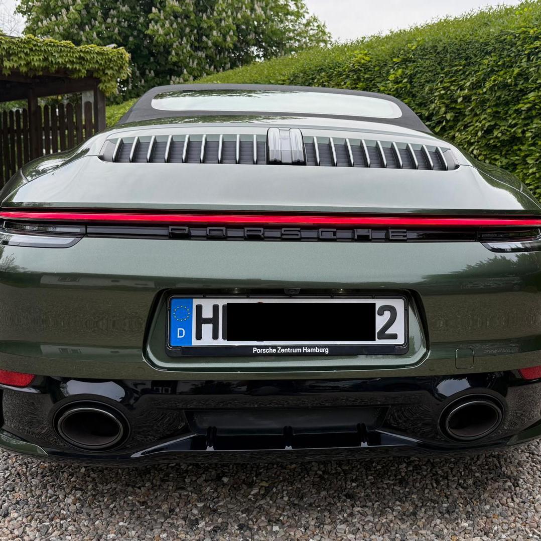 TPU Gloss Metallic Porsche Oak Green Colored PPF Paint Protection Film  