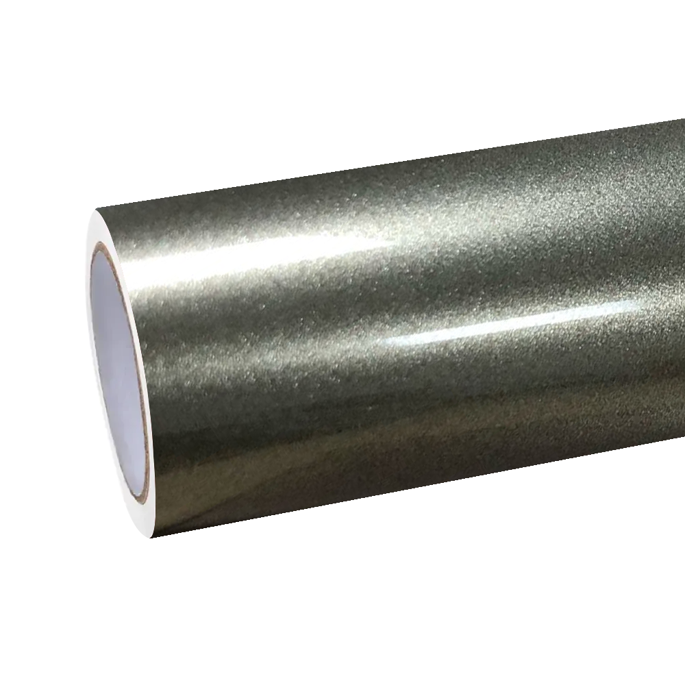 Gloss Metallic Millennium Jade Green Car Vinyl Wrap PET 