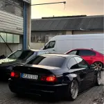 Gloss Metallic Midnight Purple Car Vinyl Wrap BMW 