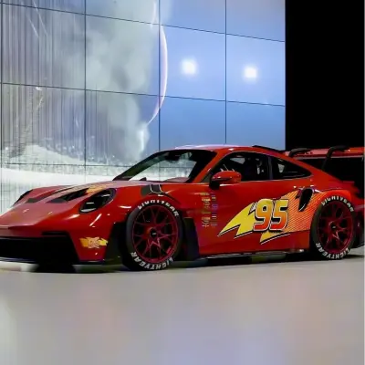 Aluko Livery Lightning McQueen Custom Vinyl Wrap  02