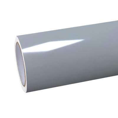 Gloss Light Volcano Grey Car Vinyl Wrap PET 01