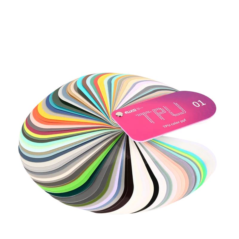 Colored PPF Swatch Books 2025 TPU PPF