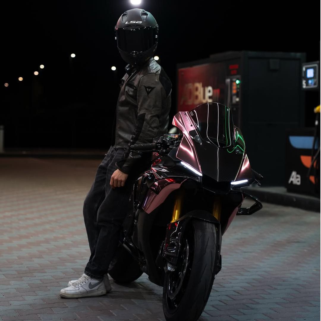 Gloss Mirror Chrome Rose Gold Car Vinyl Wrap PET