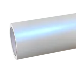 Matte Metallic Chameleon Blue White Car Vinyl Wrap
