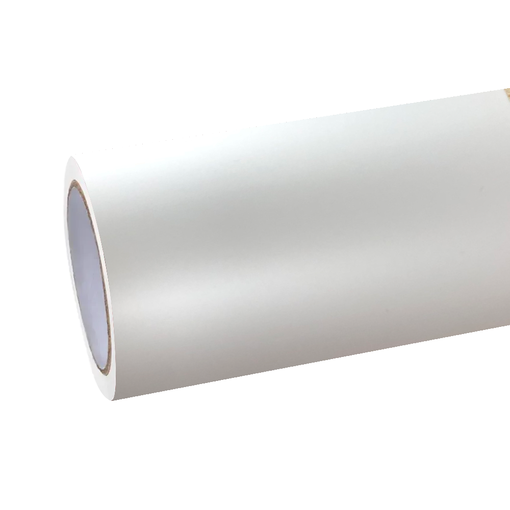 Satin Ceramic White Car Vinyl Wrap