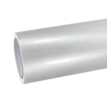 Gloss Crescent White Car Vinyl Wrap PET