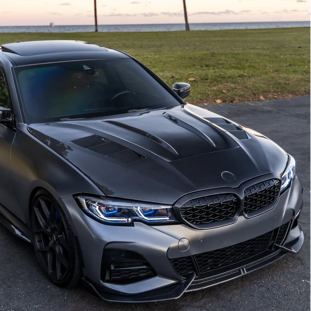 Matte Metallic Titanium Grey Car Vinyl Wrap PET