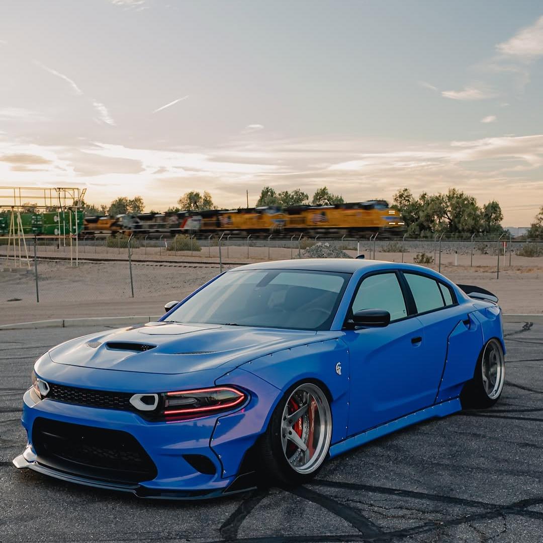 Gloss Metallic Diamond Blue Red Car Vinyl Wrap