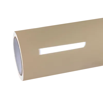 TPU Glossy Cuban Sand Yellow Colored PPF Paint Protection Film 01