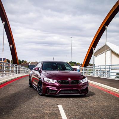 Gloss Metallic Plum Purple Car Vinyl Wrap PET 02