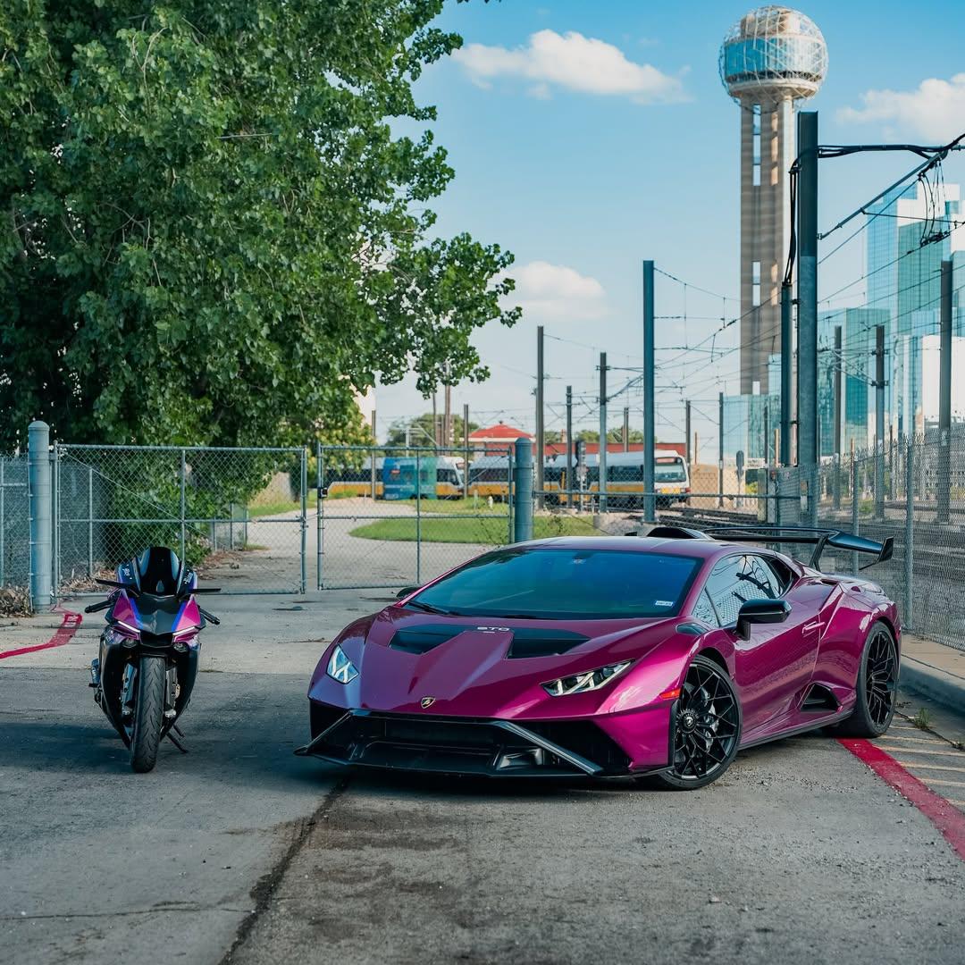  Passionate Purple Car Vinyl Wrap