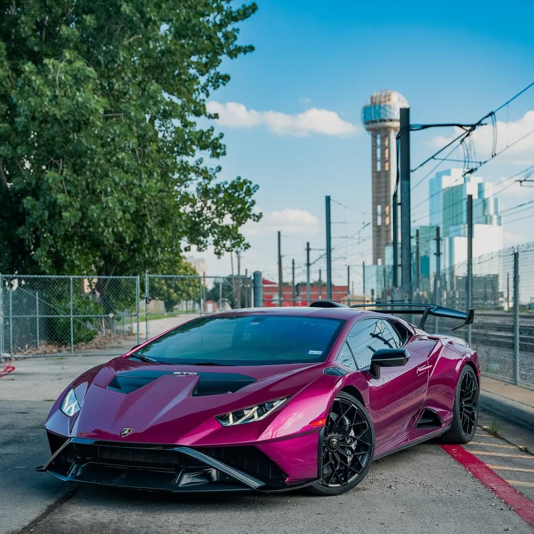 pearl purple car wrap