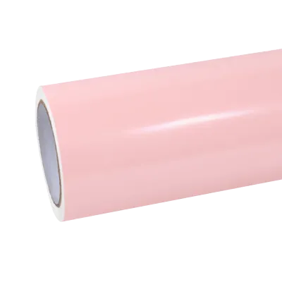 TPU Glossy Pearl Baby Pink Colored PPF Paint Protection Film 01
