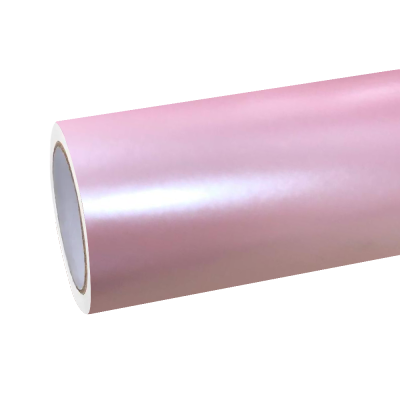 Matte Metallic Pearl Pink Car Vinyl Wrap PET 01