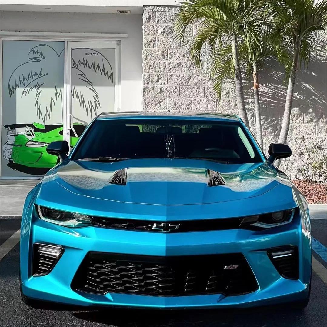 Gloss Metallic Atomic Teal Car Vinyl Wrap