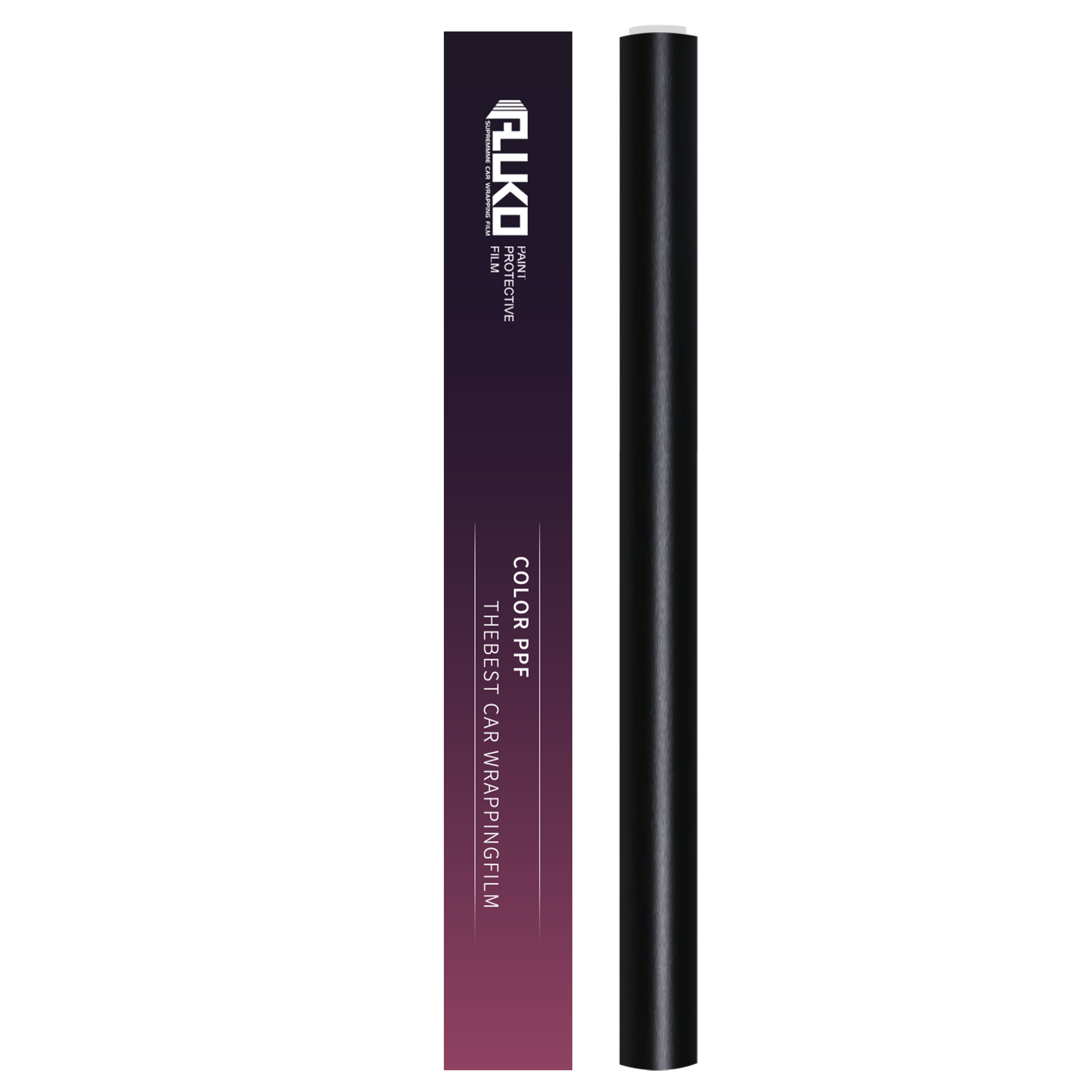 TPU Ultra Matte Black Colored PPF Paint Protection Film  