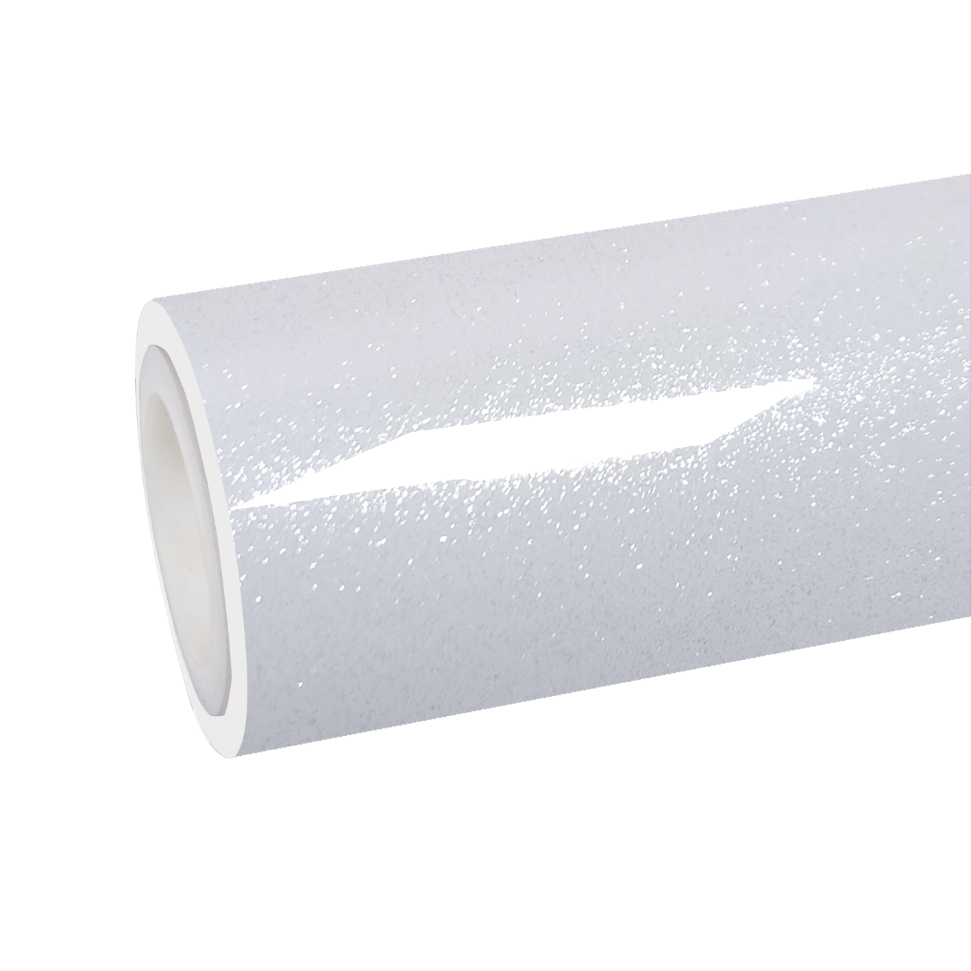 TPU Gloss Metallic Sparkle Glitter White Colored PPF Paint Protection Film