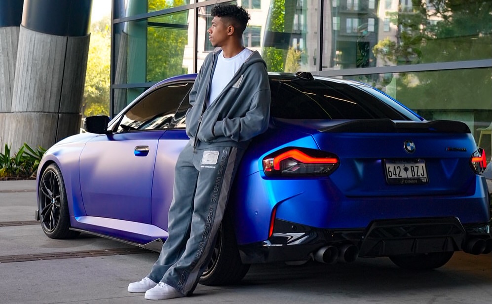 Matte Metallic Satin Blueberry vinyl wrap