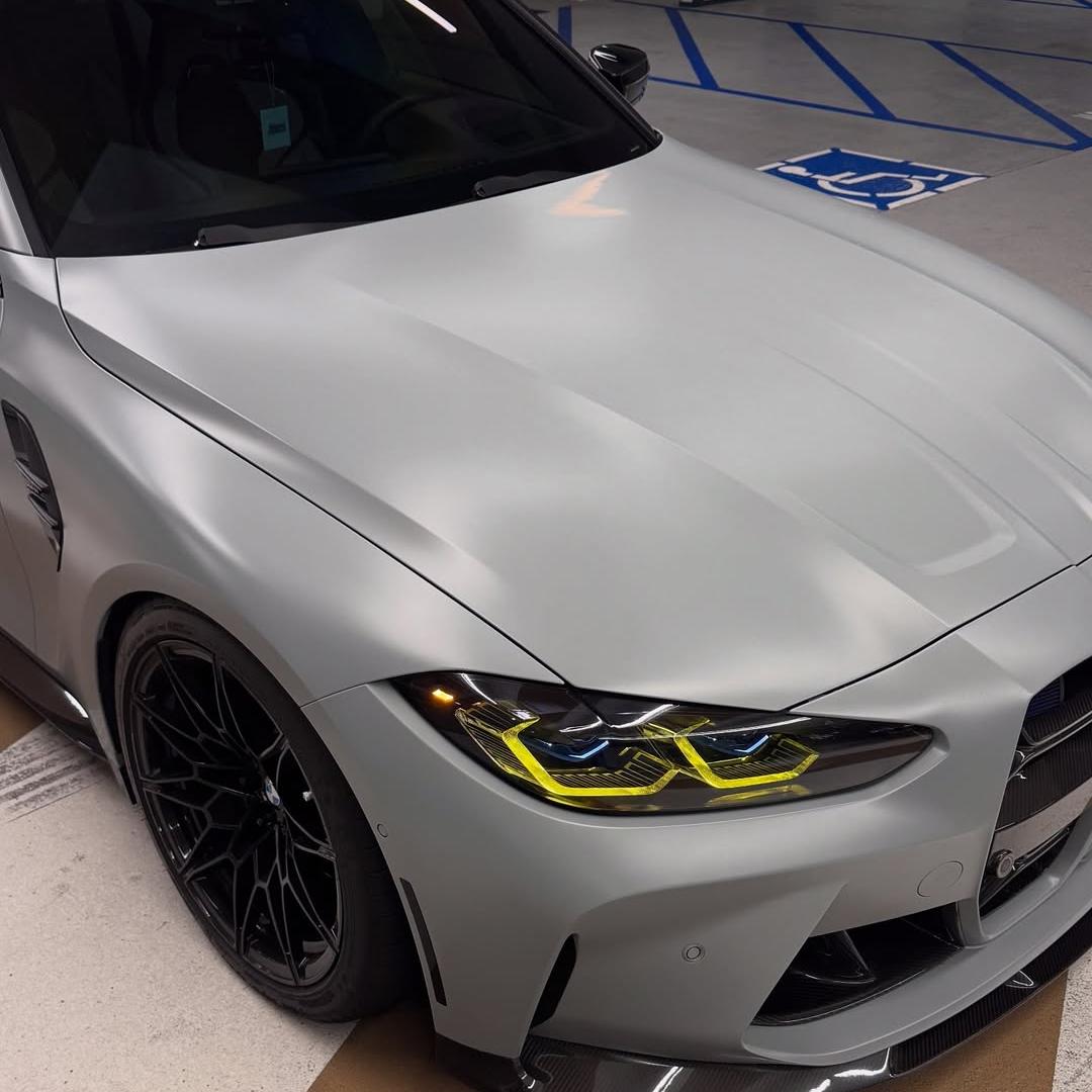 Matte Satin Ultimate Flat Nardo Grey Car Wrap