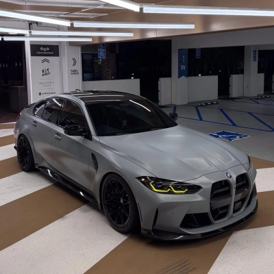 Matte Satin Ultimate Flat Nardo Grey Car Wrap PET 02