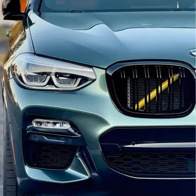 TPU Glossy Liquid Alpine Green Colored PPF Paint Protection Film 02