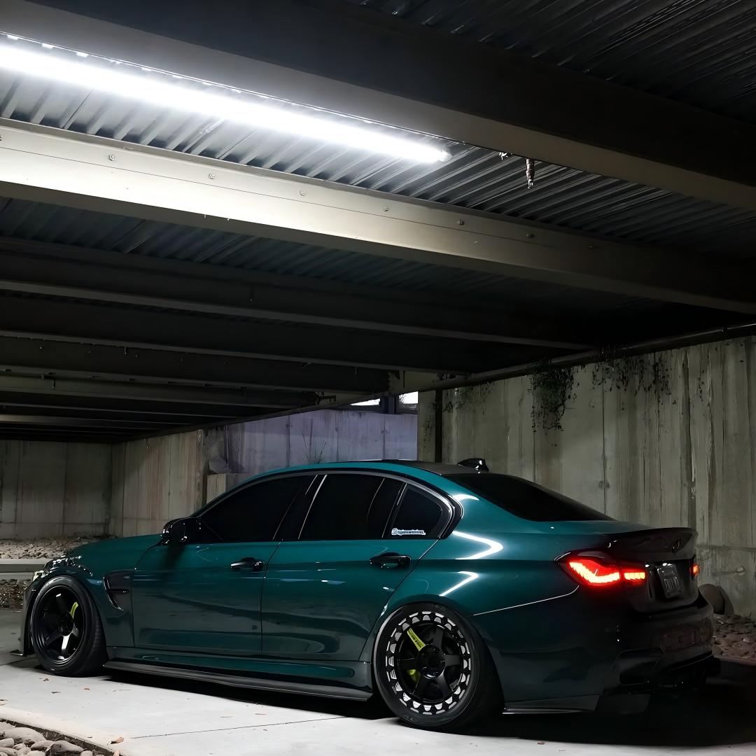 Gloss Mohsen Green Car Vinyl Wrap PET