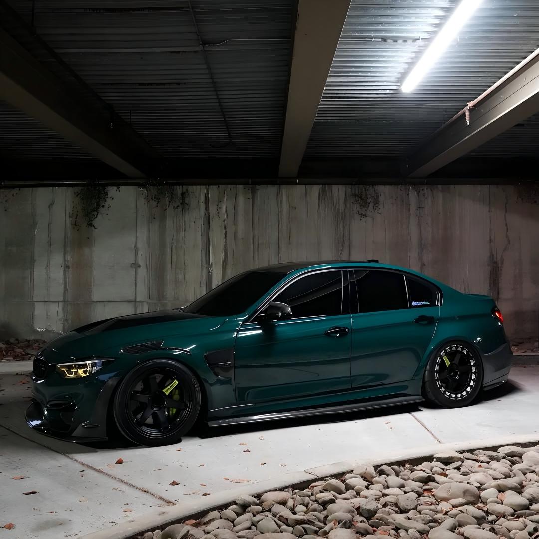 Gloss Mohsen Green Car Vinyl Wrap