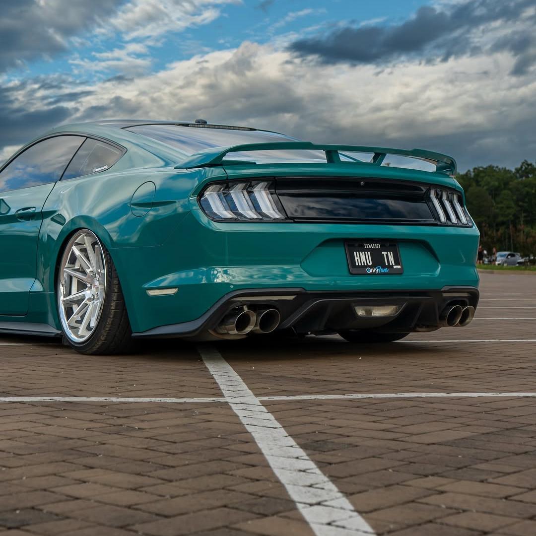 Gloss Storm Green Car Vinyl Wrap PET