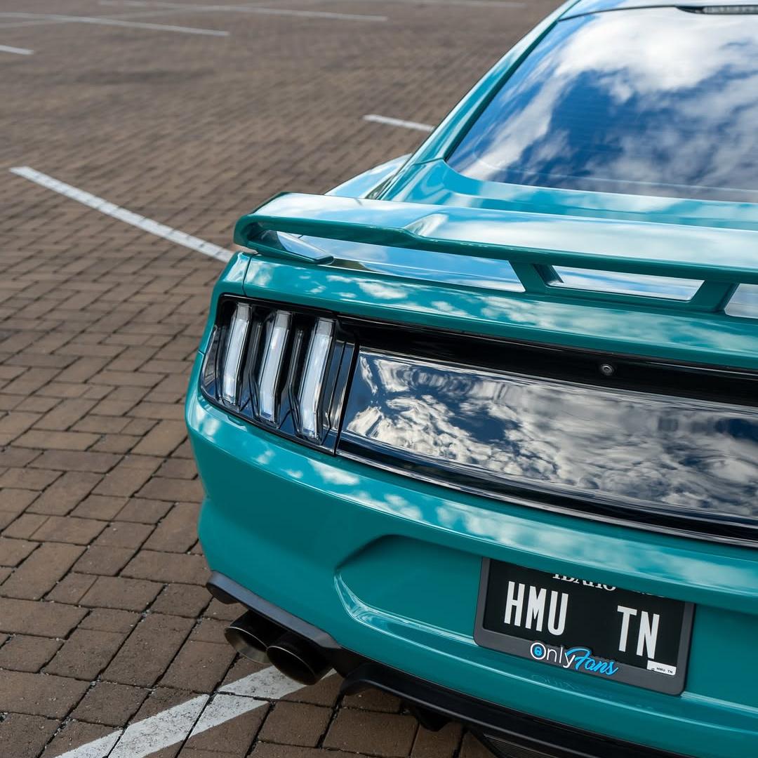 Gloss Storm Green Car Vinyl Wrap PET