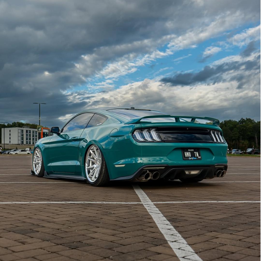 Gloss Storm Green Car Vinyl Wrap PET