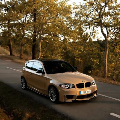 Gloss AMG Desert Yellow Car Vinyl Wrap PET 02