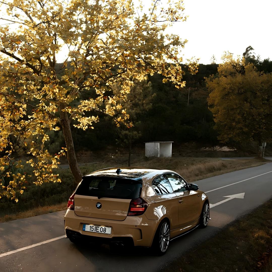 Gloss AMG Desert Yellow Car Vinyl Wrap PET