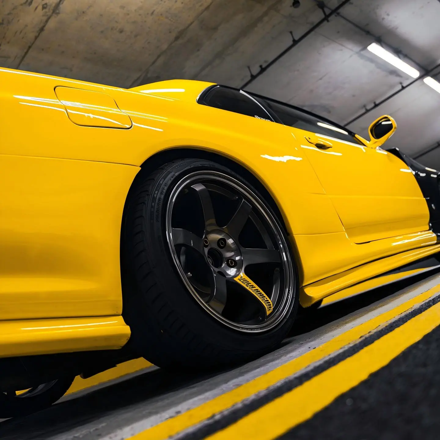 Gloss Light Sunflower Yellow Car Vinyl Wrap