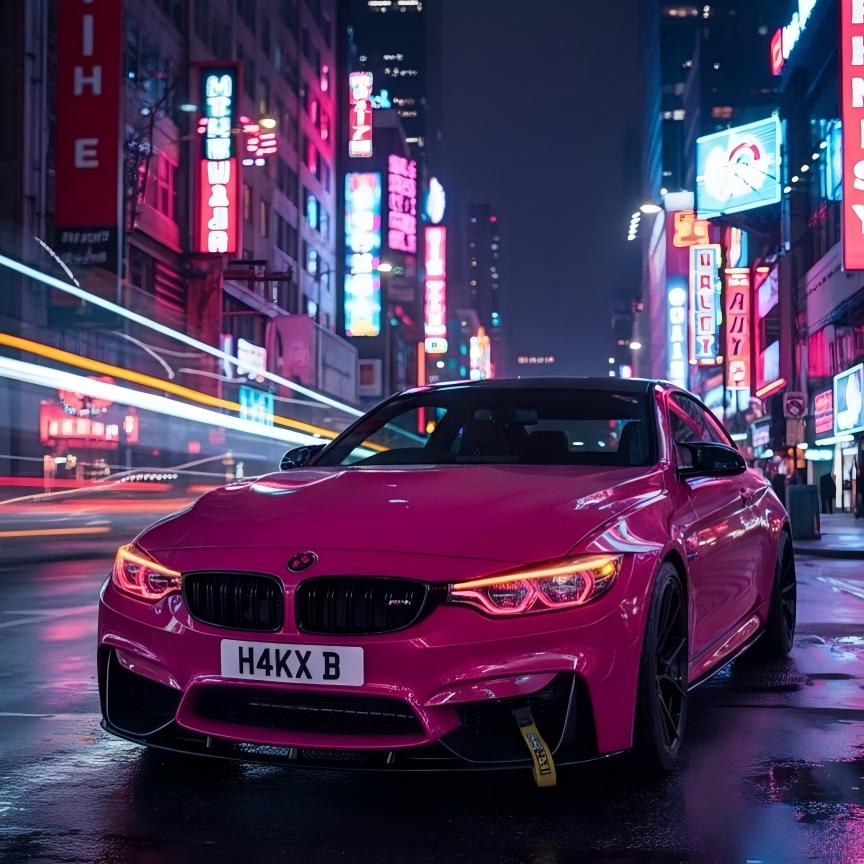 Gloss Ruby Star Car Vinyl Wrap PET