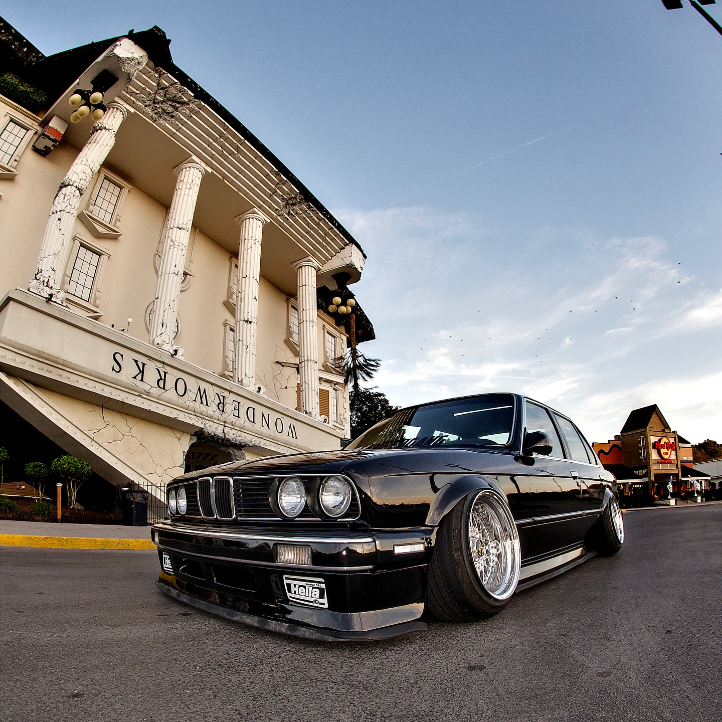 Self Healing Black Car Vinyl Wrap