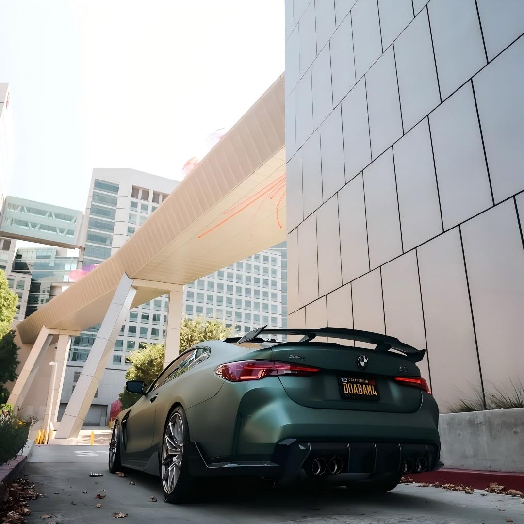 Matte Metallic Satin Hunter Green Car Vinyl Wrap