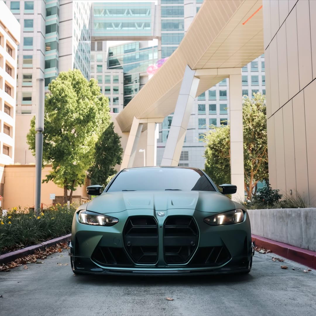 Matte Metallic Satin Hunter Green Car Vinyl Wrap