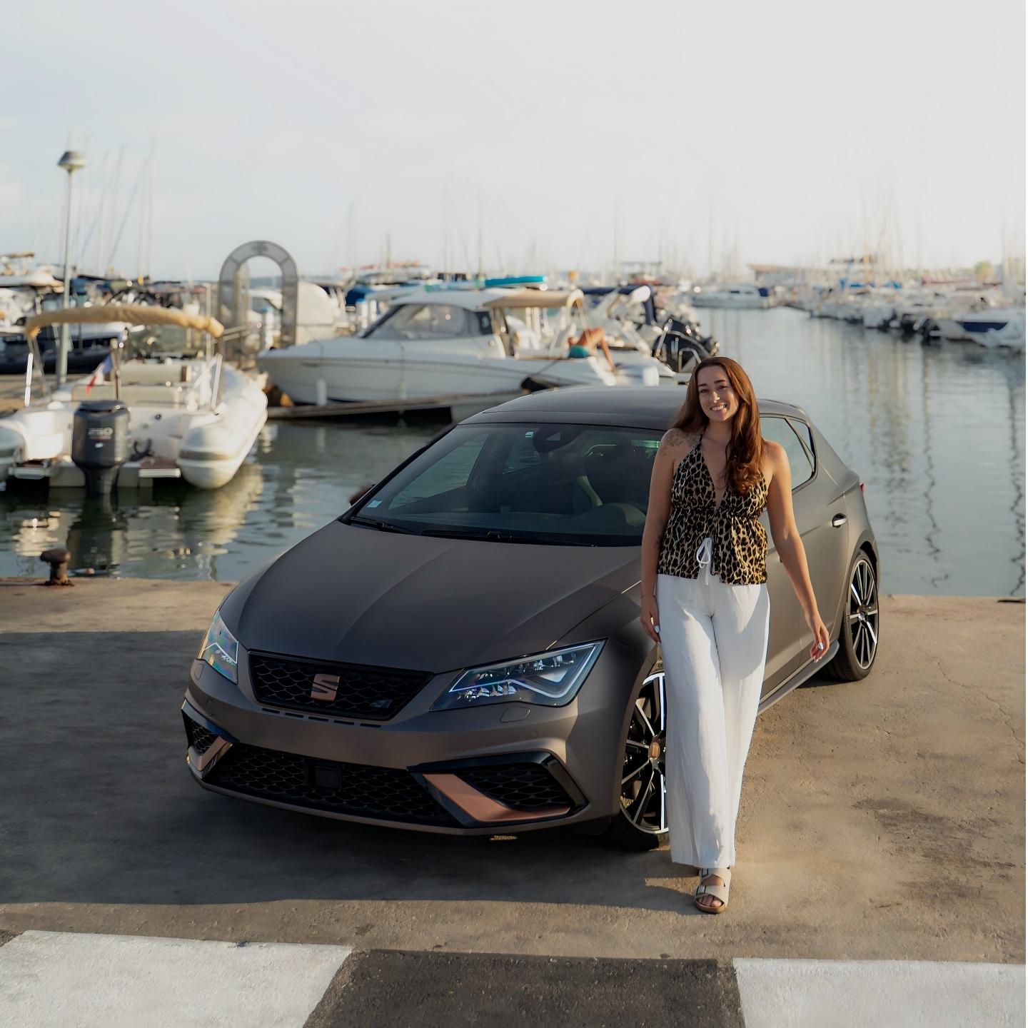 Matte Satin Dark Grey Car Vinyl Wrap PET