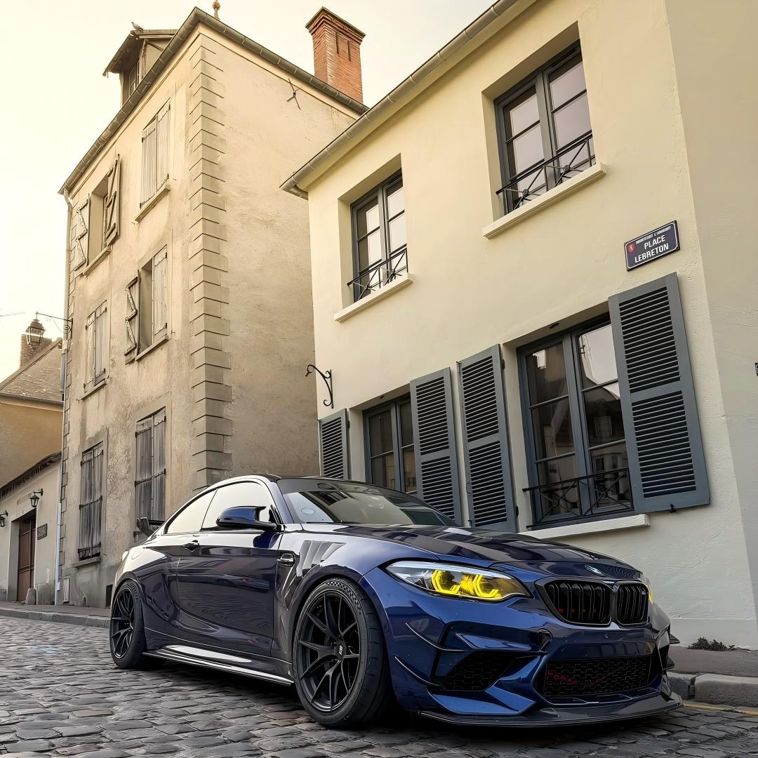 Tanzanite Blue Car Wrap 