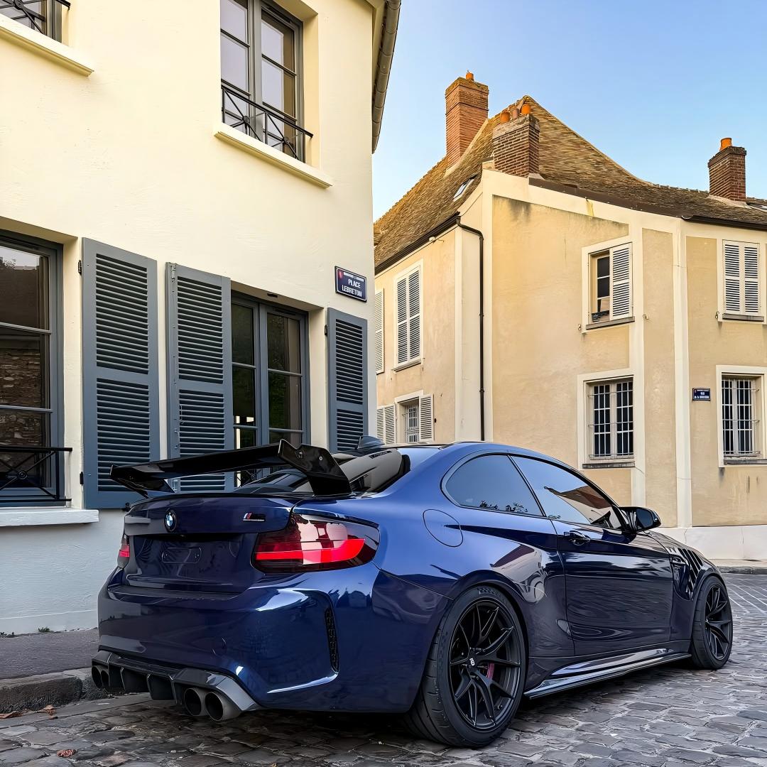 Gloss Metallic Tanzanite Blue Car Vinyl Wrap PET