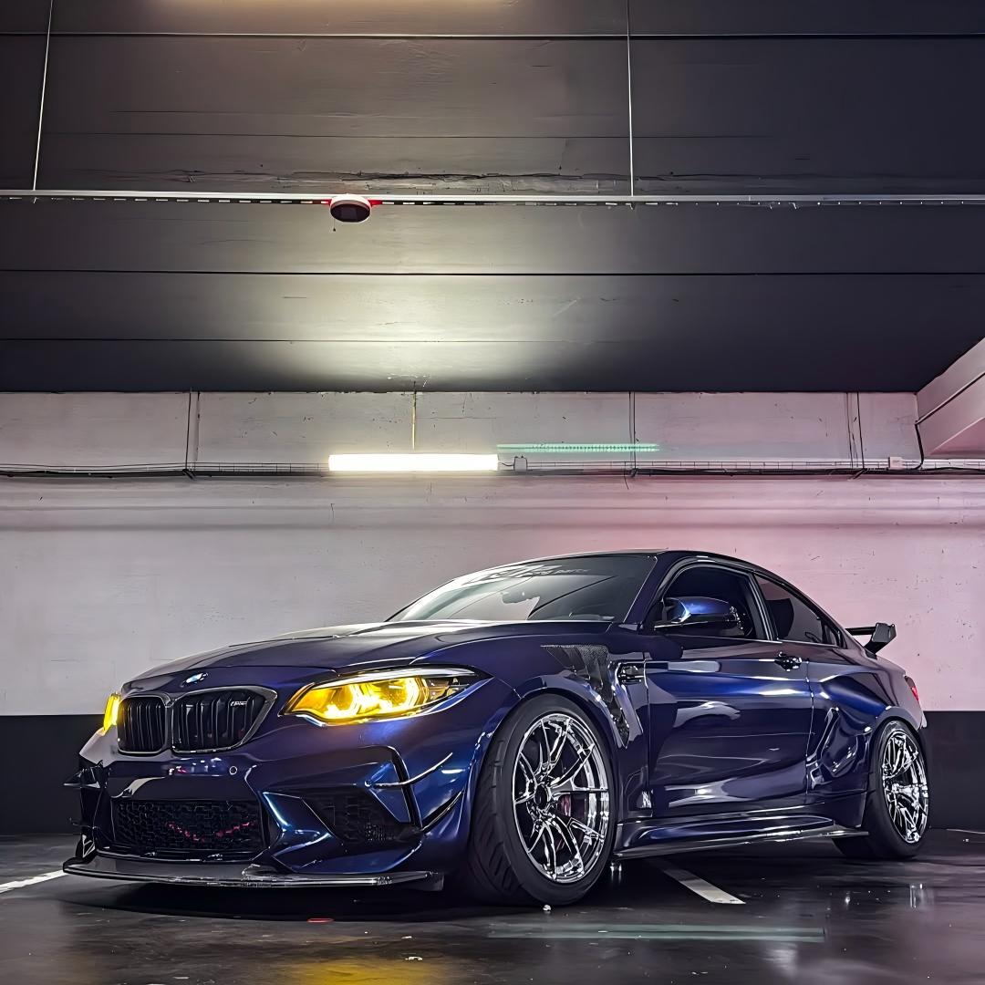 Gloss Metallic Tanzanite Blue Car Vinyl Wrap PET