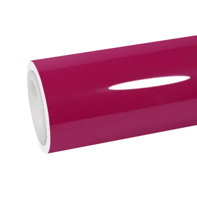 TPU Glossy Rose Red Colored PPF Paint Protection Film 01
