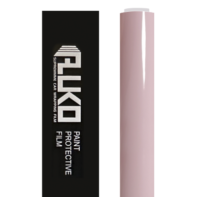 TPU Gloss Crystal Peach Pink Colored PPF Paint Protection Film 02