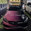 ALUKOVINYL Pink to Black Gradient Custom Printed Vinyl Wrap 